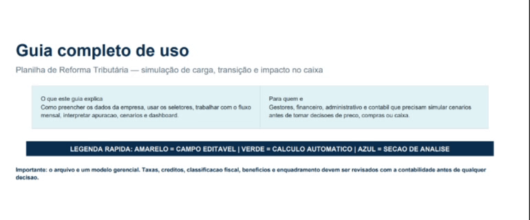 Guia de Uso passo a passo